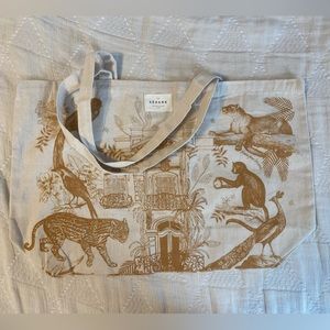 Sesame Tote Bag, OS, NWOT